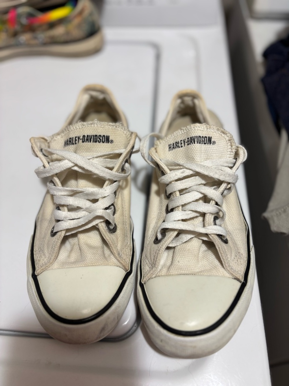 Harley-Davidson Canvas Low Top Sneakers
